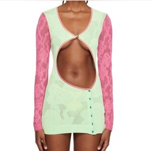 Katya Zelentsova mesh dress